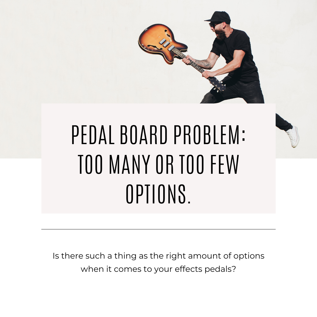 Pedal board problems