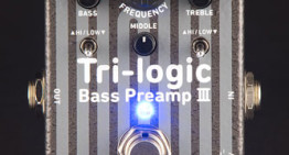 EWS Introduces the Tri-Logic Bass Preamp III and Bass Mid Control 2