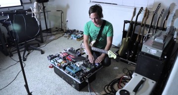 Jeffrey Kunde’s Pedalboard for Sale on Ebay