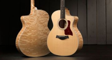Special Edition Quilted Maple Taylor 214ce-QM Deluxe Debuts at Summer NAMM 2016