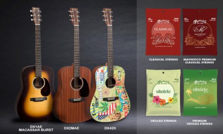 Martin Guitar to Debut Three New X Series Dreadnought Guitars, Along with New Premium Classical and Ukulele Strings at Winter NAMM 2018