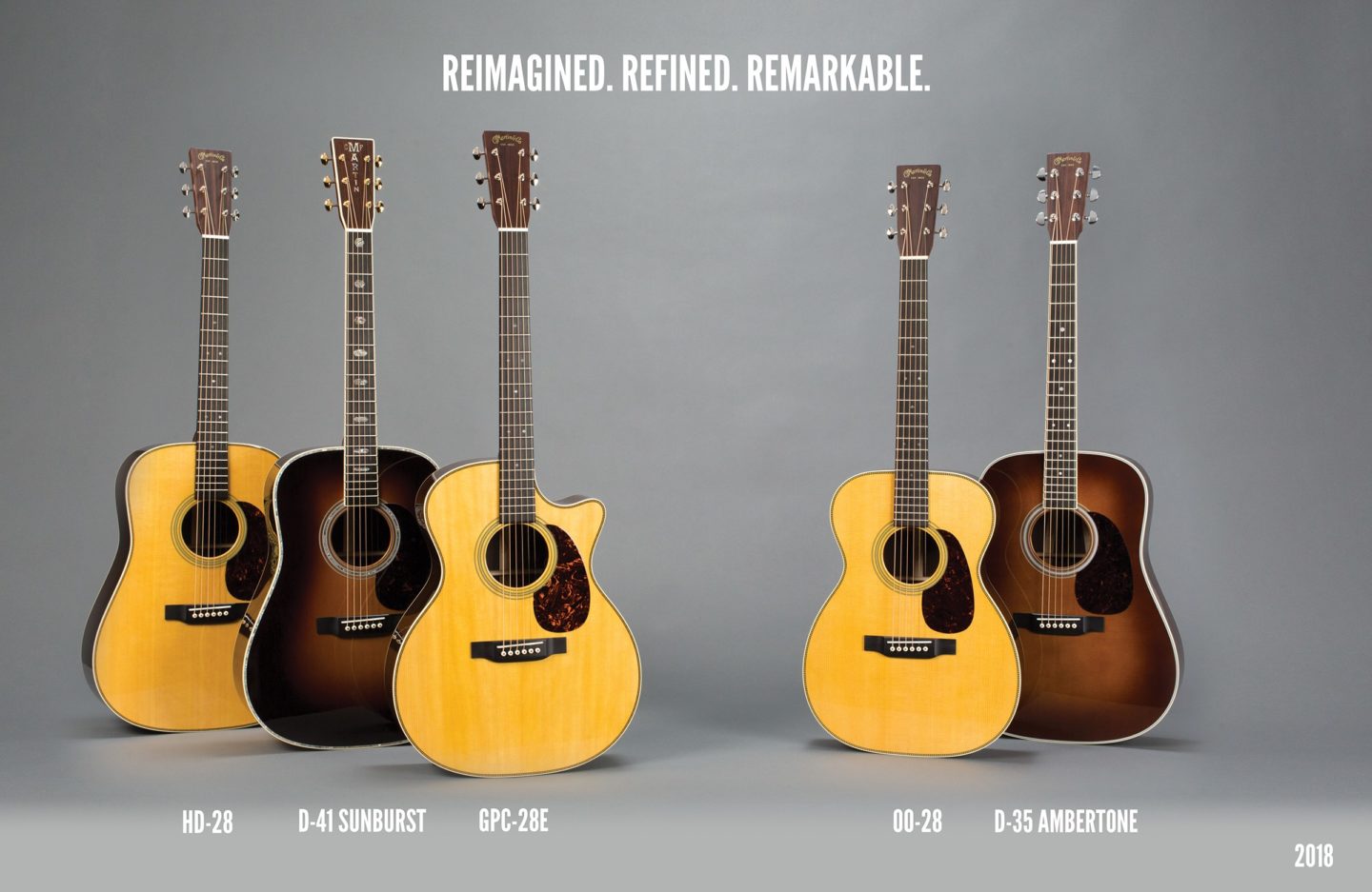 Martin Guitar to Introduce Reimagined Standard Series Guitars at 2018 Winter NAMM